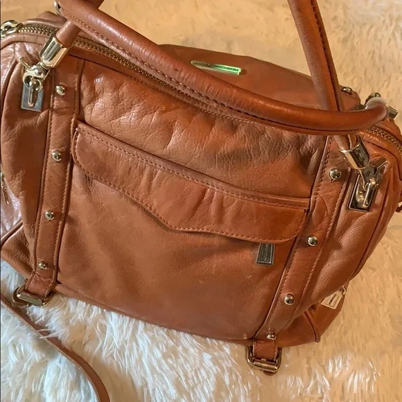 Rebecca Minkoff shoulder bag gold hardware - Picture 2 of 15